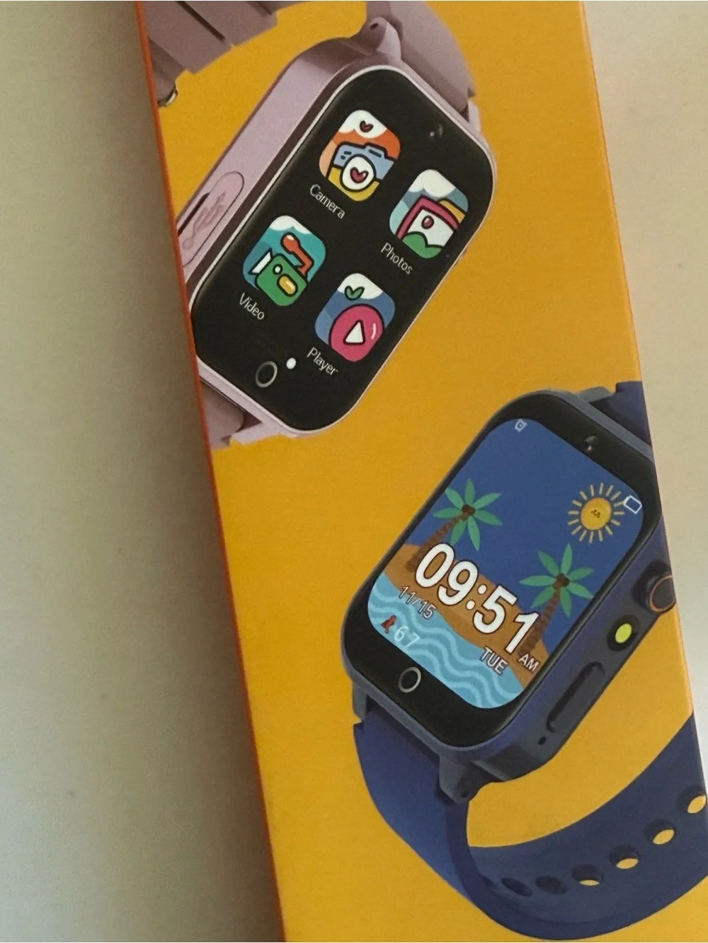 Pink Silicone Kids Smartwatch-Luyiilo BRAND NEW IN BOX!